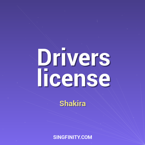Drivers license