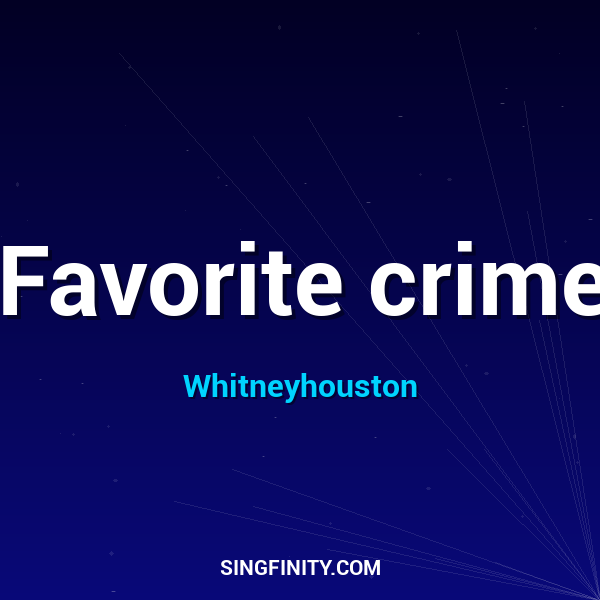 Favorite crime