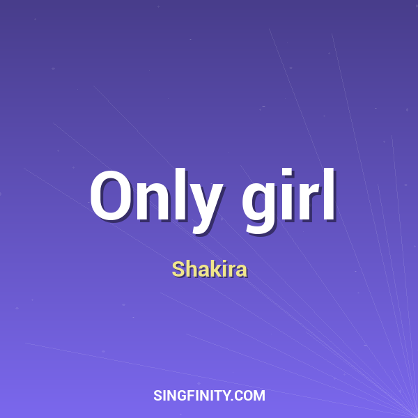 Only girl