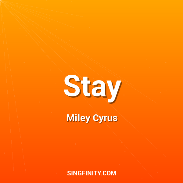Artwork for Stay
