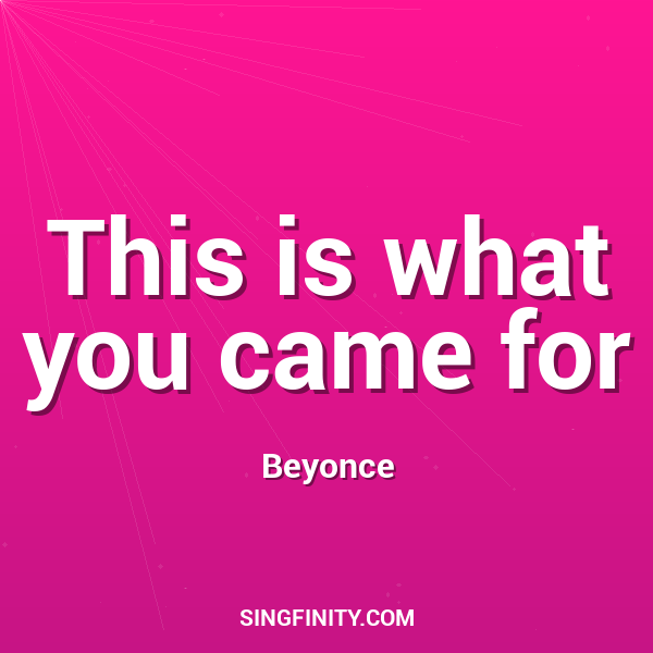 Artwork for This is what you came for