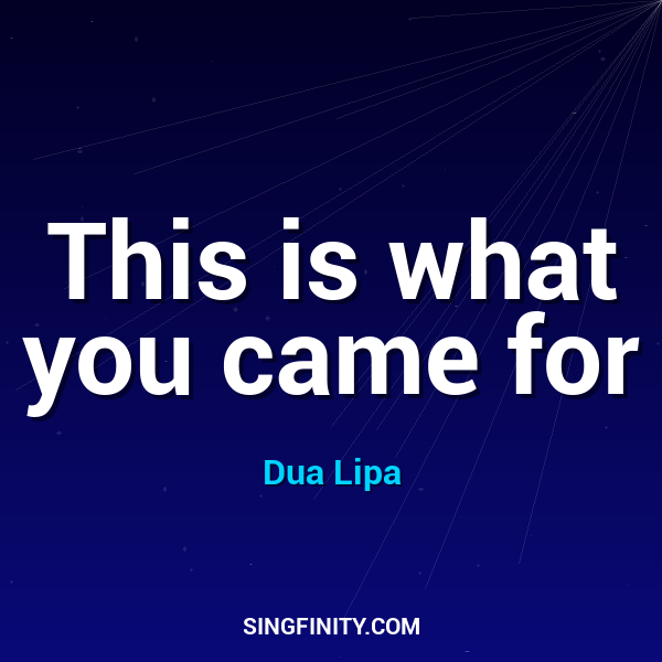 This is what you came for