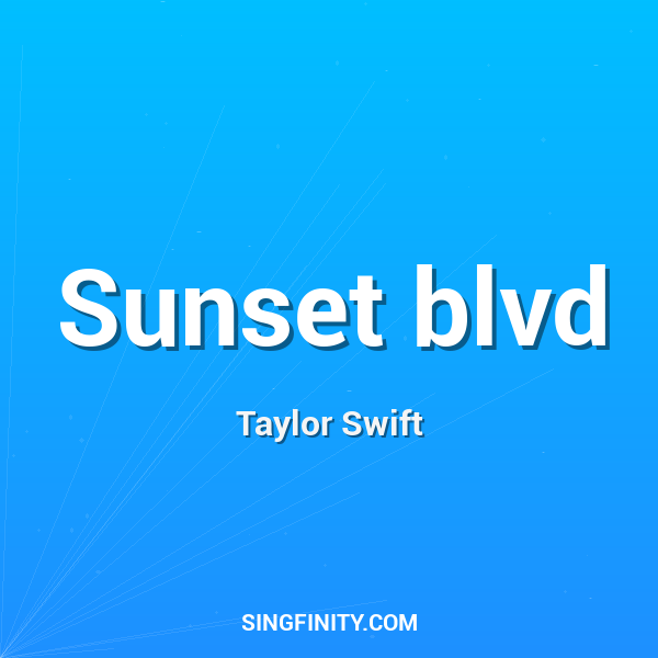 Sunset blvd