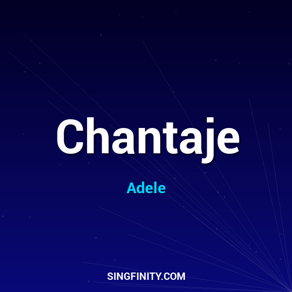 Chantaje