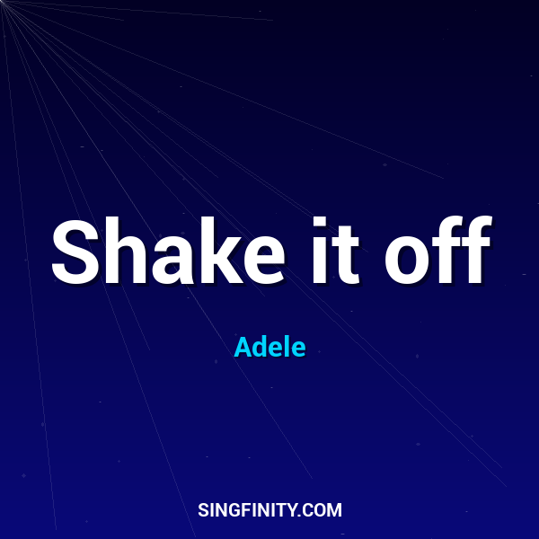 Shake it off