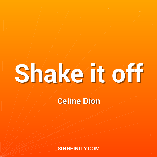 Shake it off