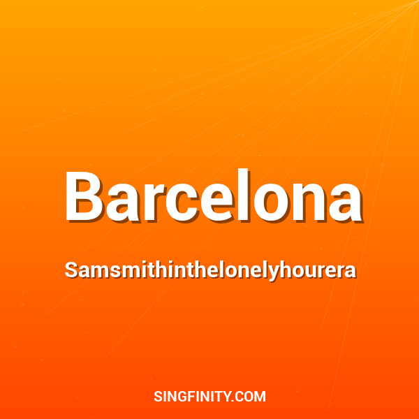 Artwork for Barcelona