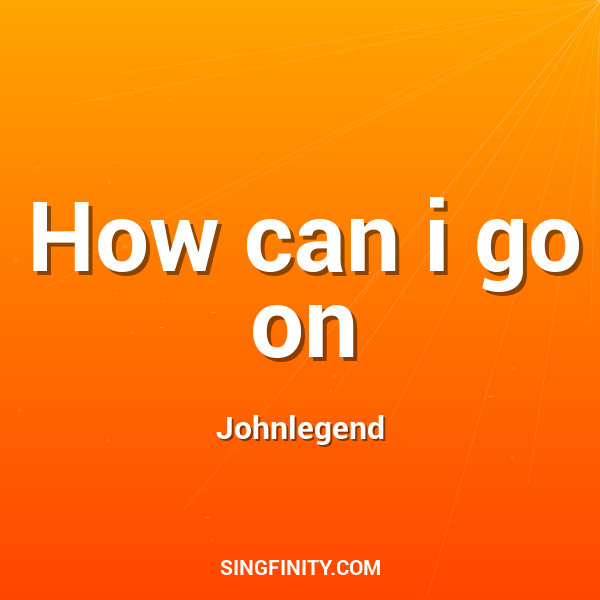 Artwork for How can i go on