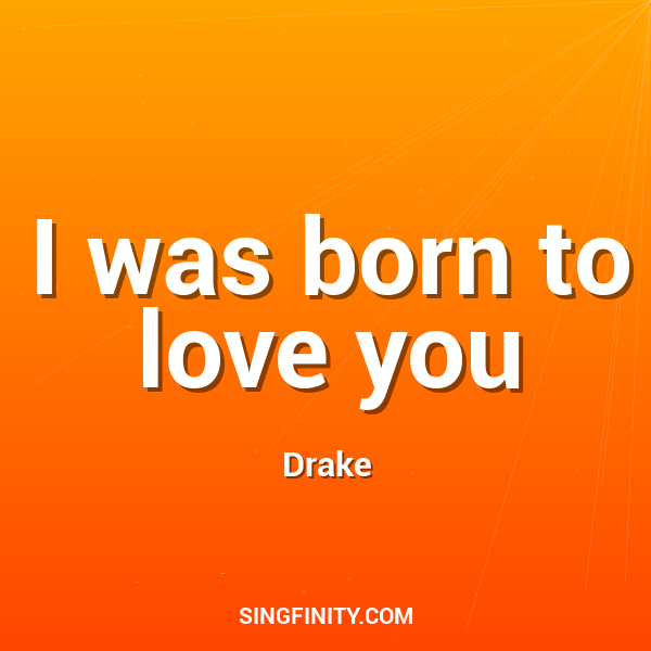 Artwork for I was born to love you