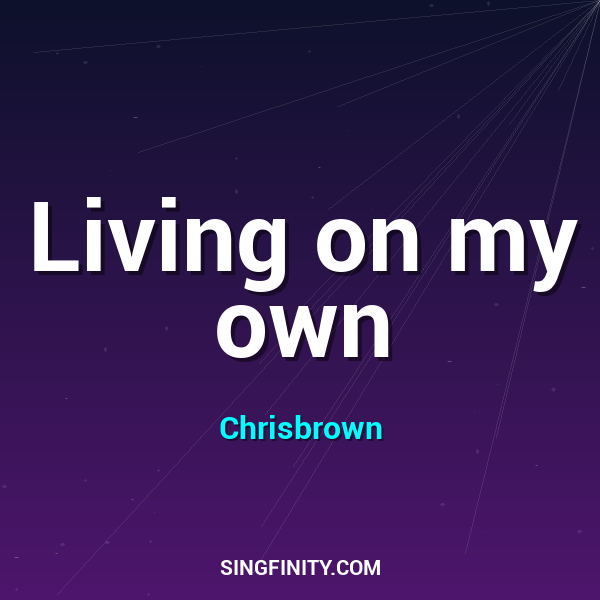 Artwork for Living on my own