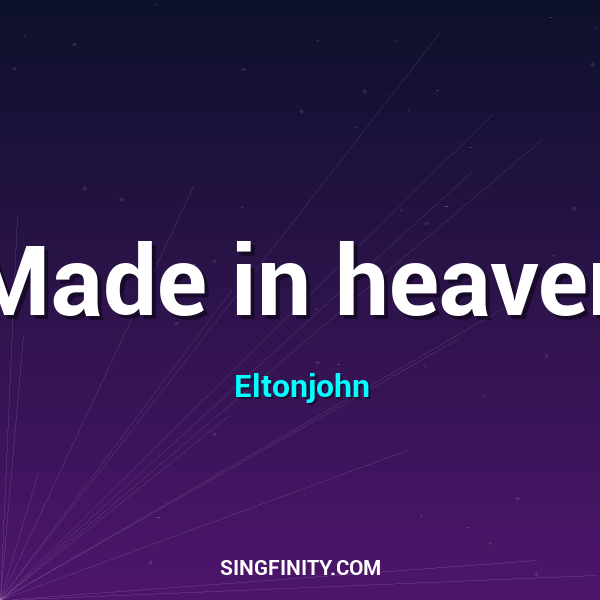 Artwork for Made in heaven