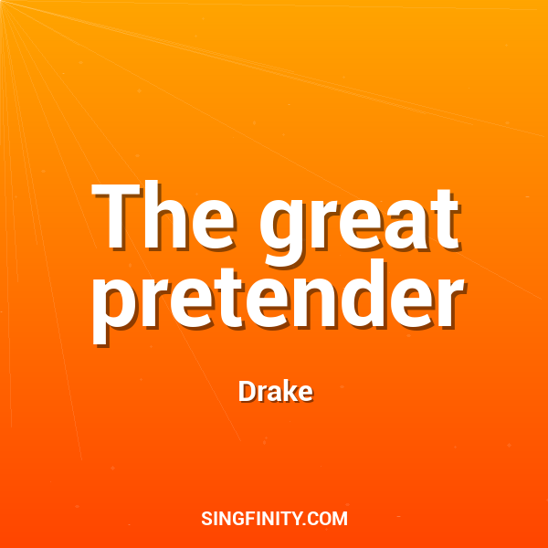 Artwork for The great pretender