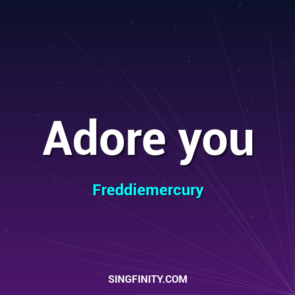 Artwork for Adore you