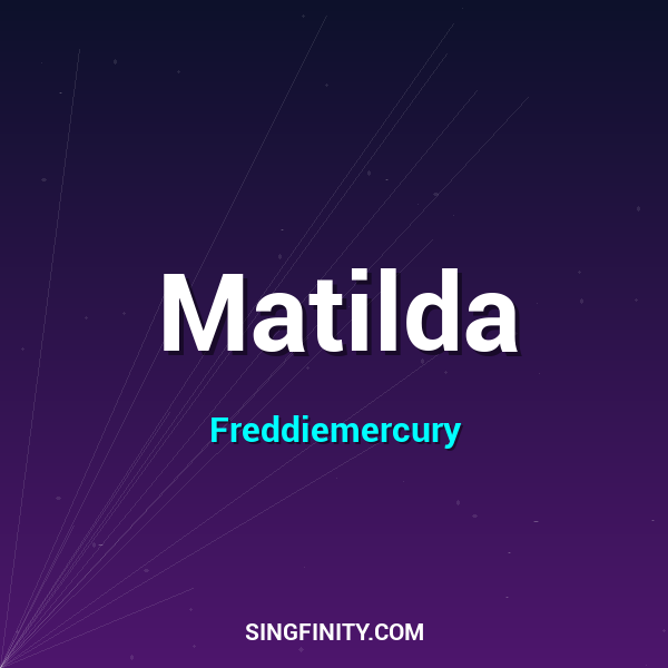 Artwork for Matilda