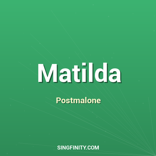 Artwork for Matilda