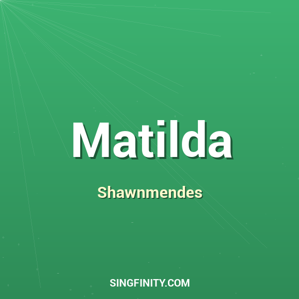Artwork for Matilda