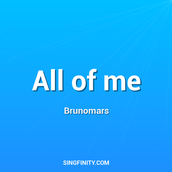 Artwork for All of me