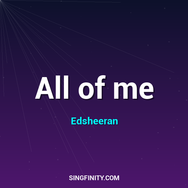 Artwork for All of me