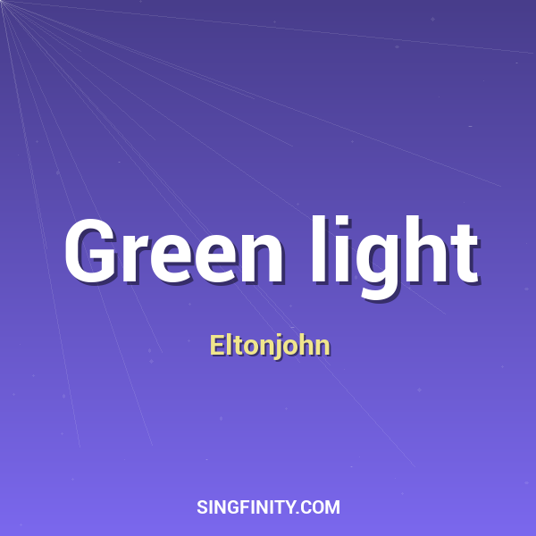 Artwork for Green light