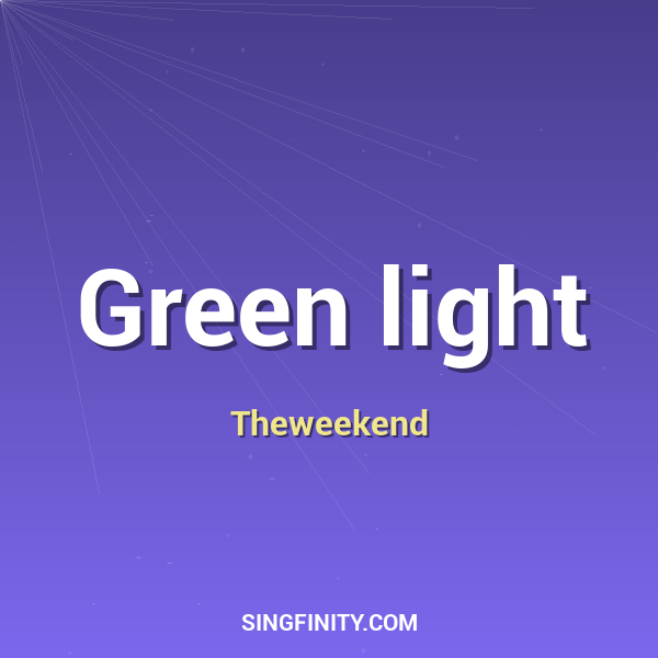 Artwork for Green light