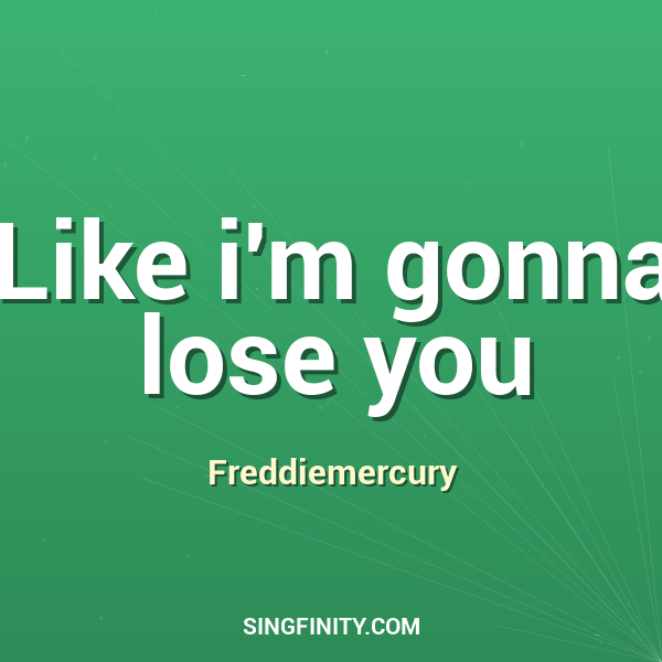 Artwork for Like i'm gonna lose you