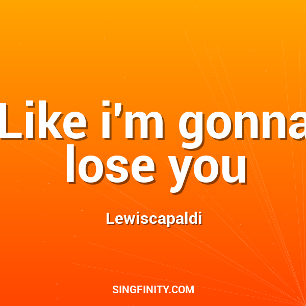 Artwork for Like i'm gonna lose you