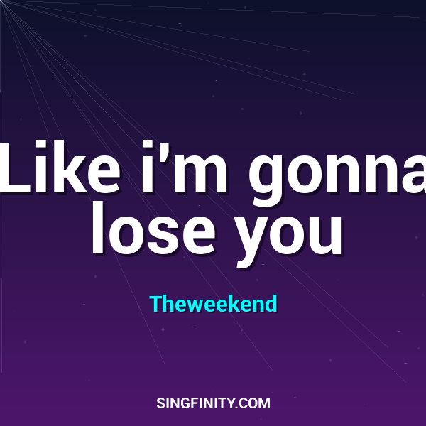 Artwork for Like i'm gonna lose you