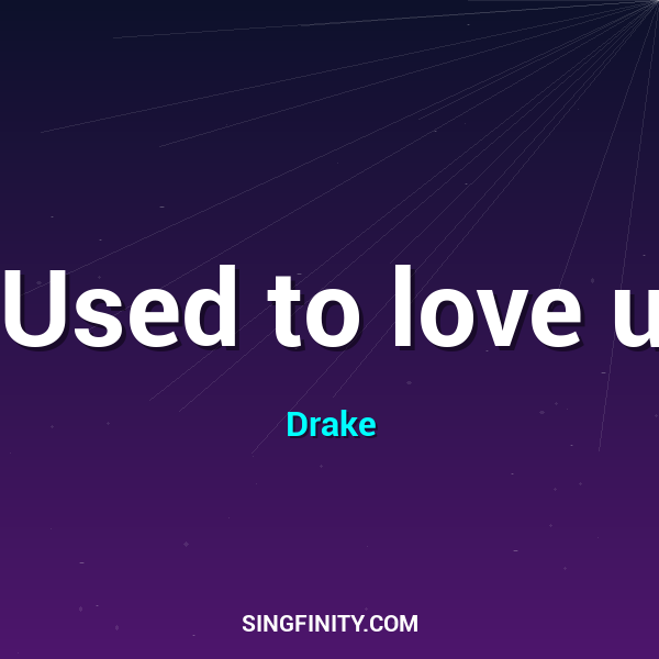 Artwork for Used to love u