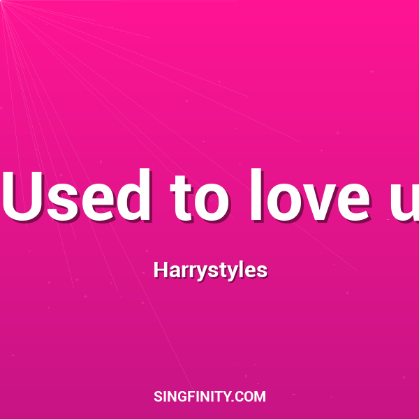 Artwork for Used to love u
