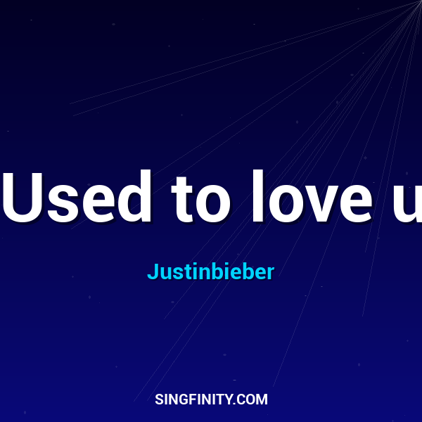 Artwork for Used to love u