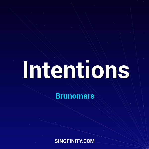 Artwork for Intentions