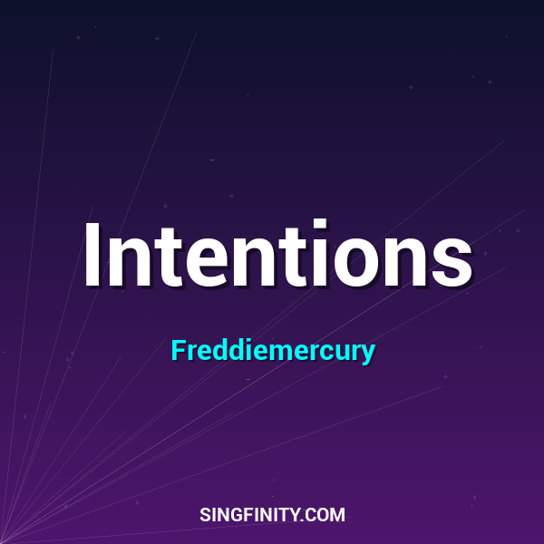 Artwork for Intentions