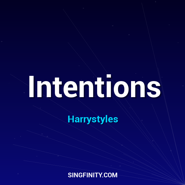 Artwork for Intentions