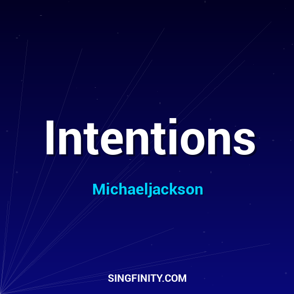 Artwork for Intentions