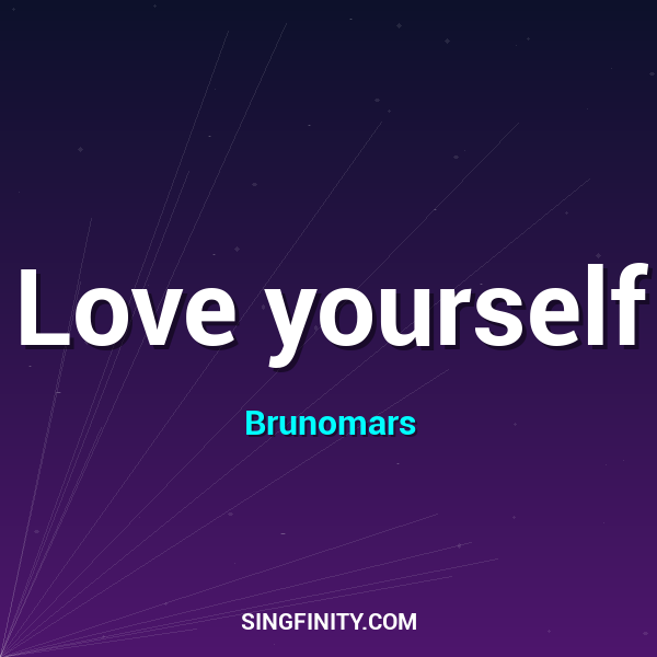 Artwork for Love yourself