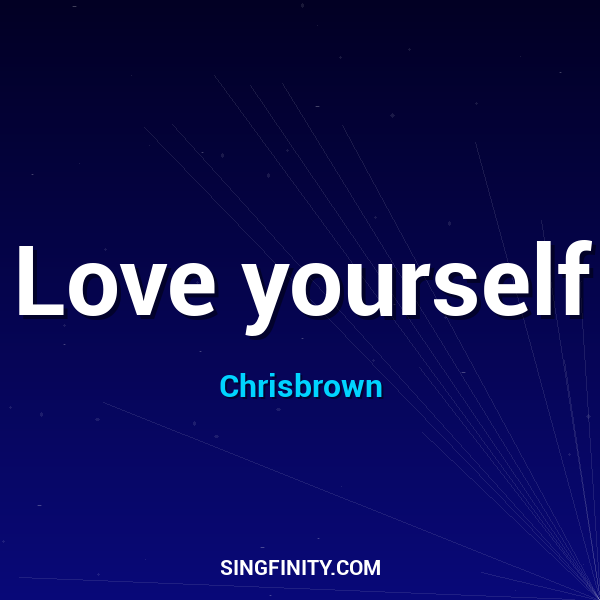 Artwork for Love yourself