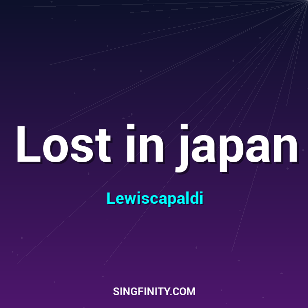 Lost in japan
