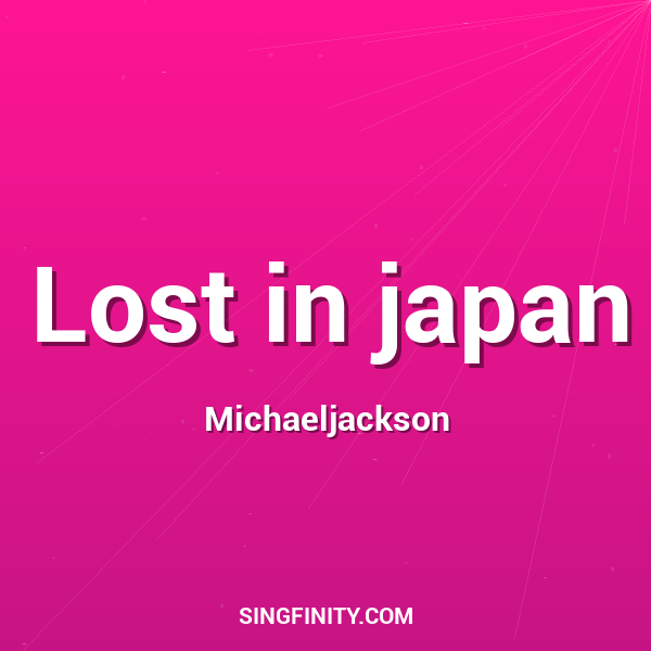 Lost in japan