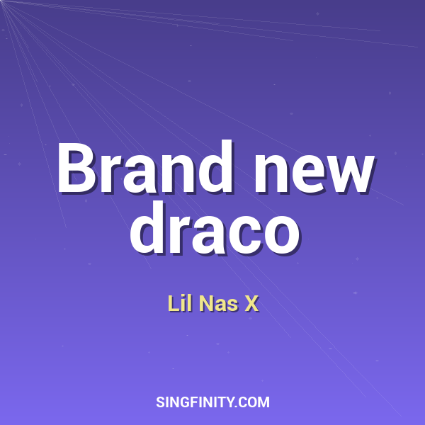 Artwork for Brand new draco