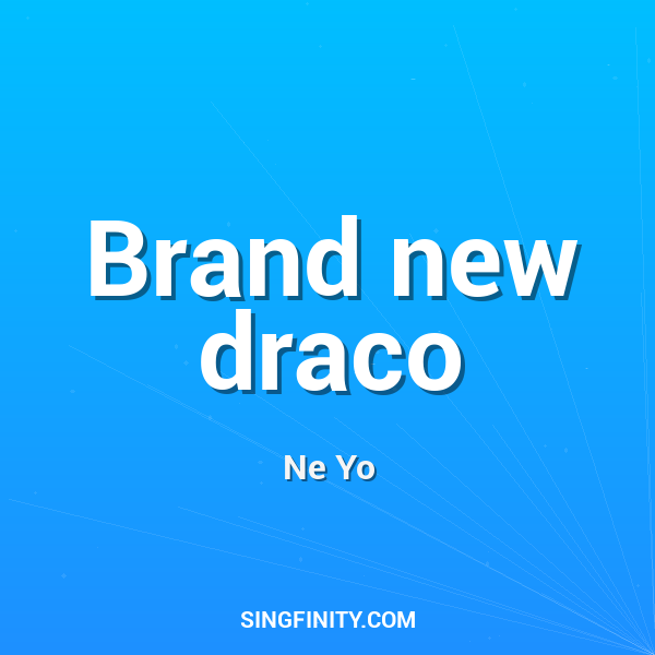 Artwork for Brand new draco