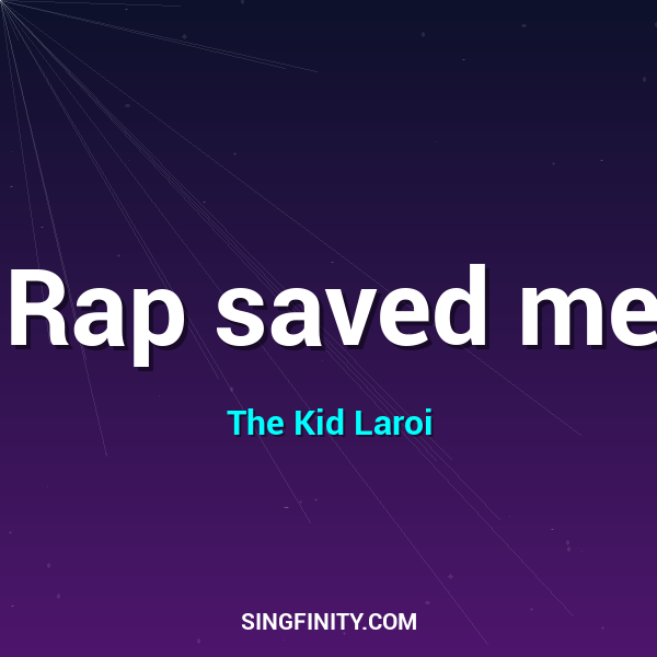 Artwork for Rap saved me