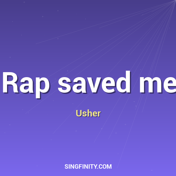 Artwork for Rap saved me