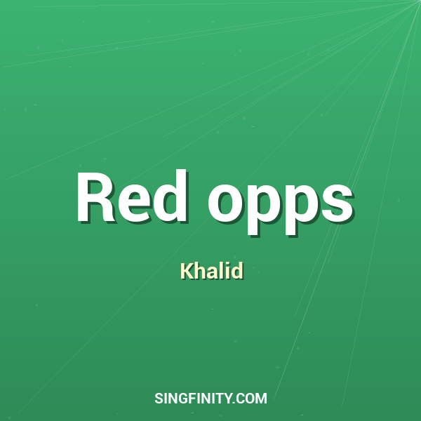 Artwork for Red opps