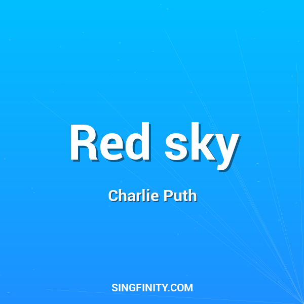 Artwork for Red sky