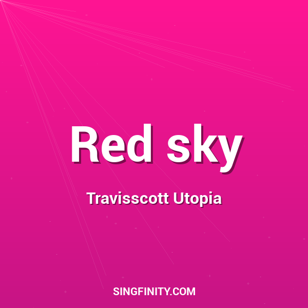 Artwork for Red sky
