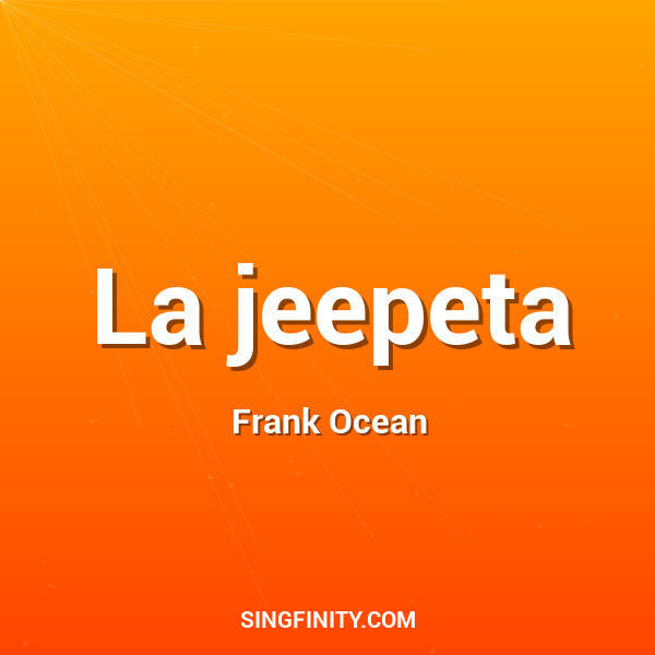 Artwork for La jeepeta