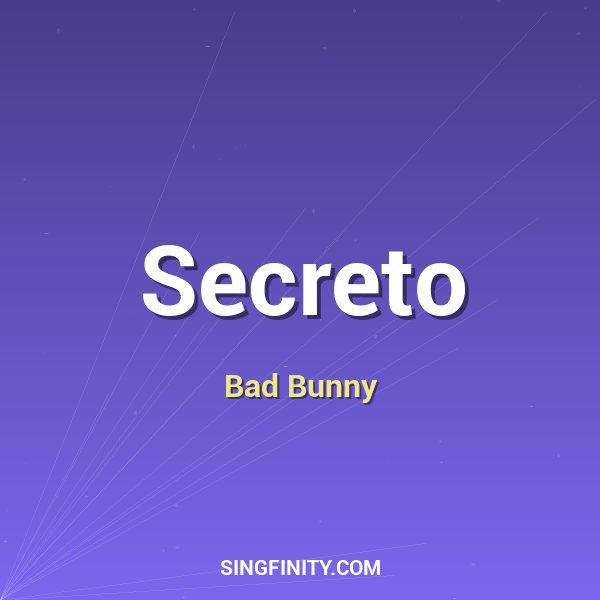 Artwork for Secreto