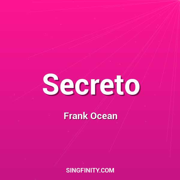 Artwork for Secreto
