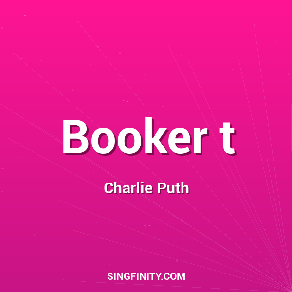 Artwork for Booker t