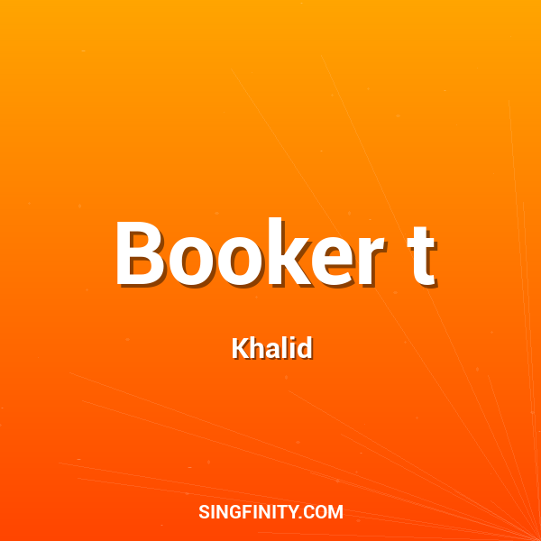 Artwork for Booker t